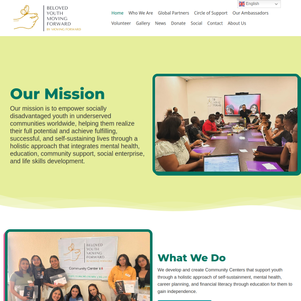 Beloved Youth Moving Forward