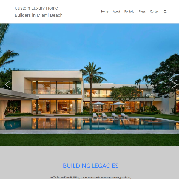 Custom Luxury Home Building in Miami Beach, FL